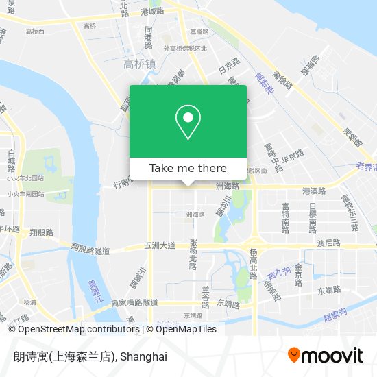 朗诗寓(上海森兰店) map
