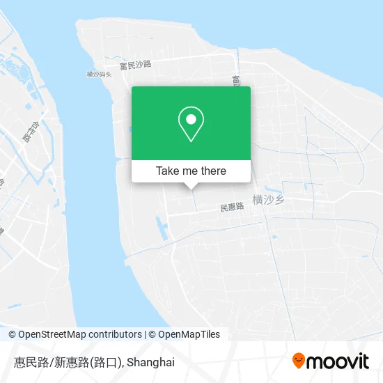 惠民路/新惠路(路口) map
