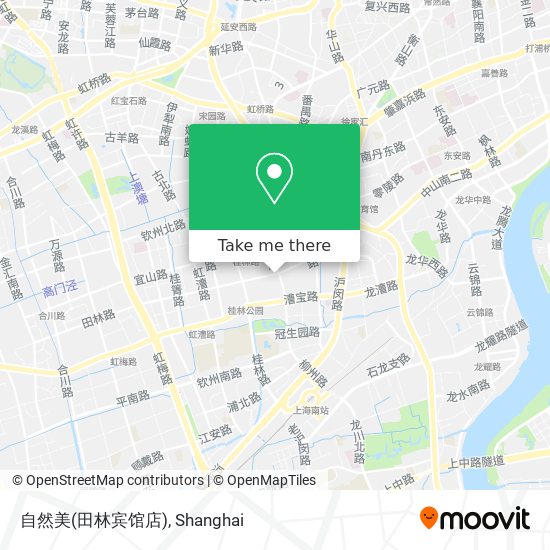 自然美(田林宾馆店) map
