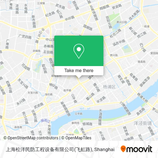 上海松洋民防工程设备有限公司(飞虹路) map