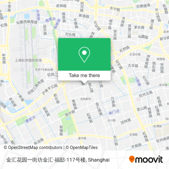金汇花园一街坊金汇·福邸-117号楼 map