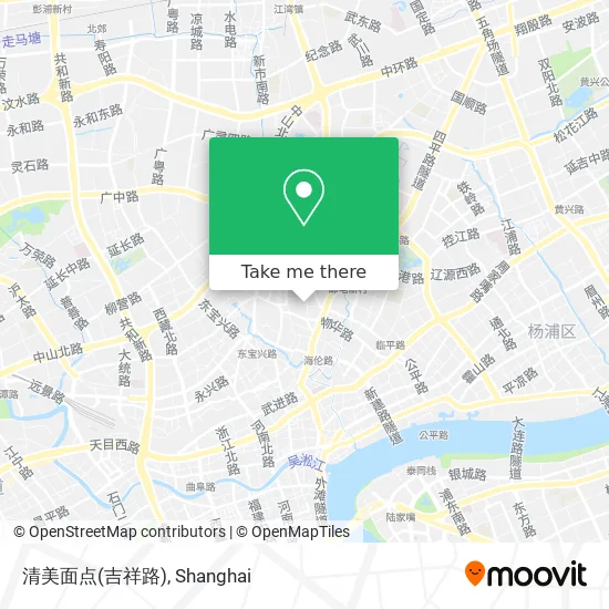 清美面点(吉祥路) map