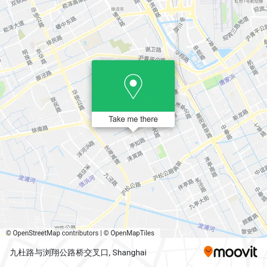 九杜路与浏翔公路桥交叉口 map