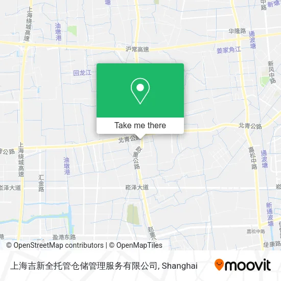 上海吉新全托管仓储管理服务有限公司 map
