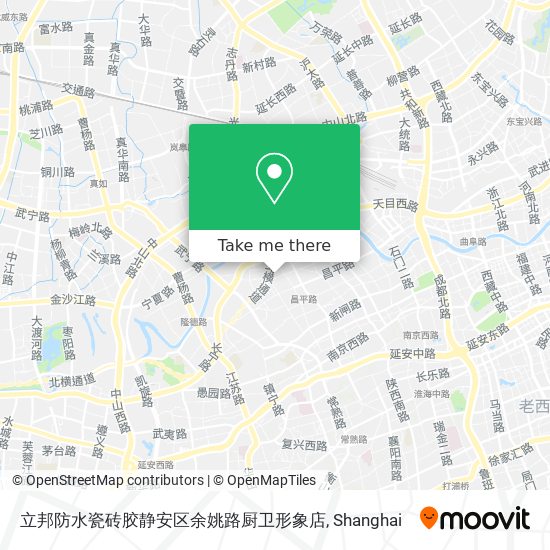 立邦防水瓷砖胶静安区余姚路厨卫形象店 map