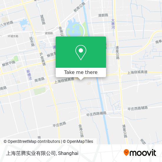 上海茁腾实业有限公司 map