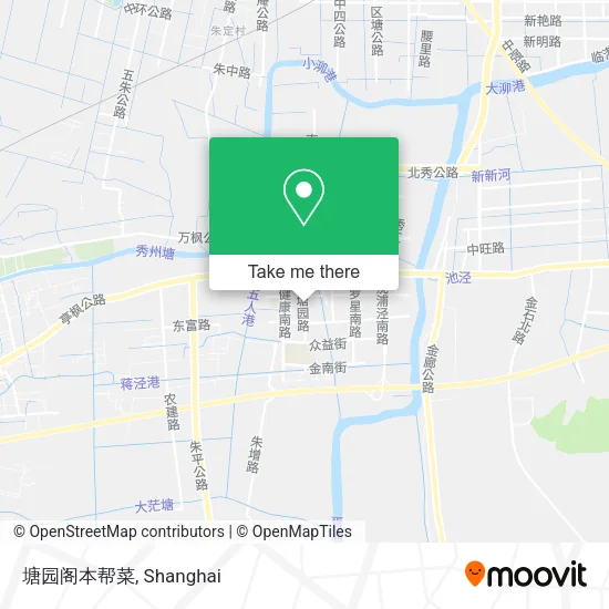 塘园阁本帮菜 map