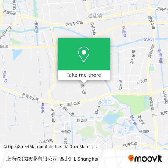 上海森绒纸业有限公司-西北门 map