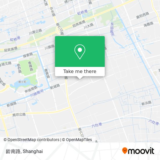 龄南路 map