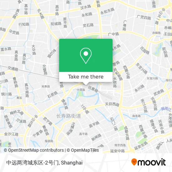 中远两湾城东区-2号门 map