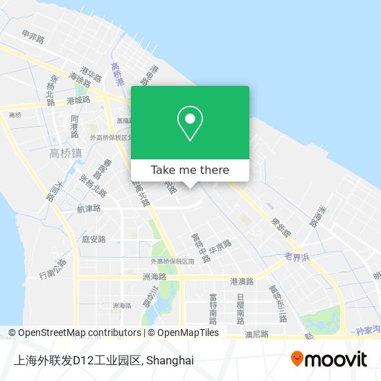 上海外联发D12工业园区 map