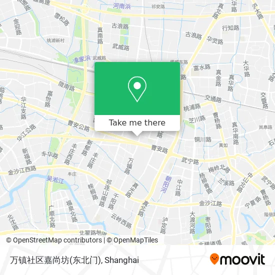 万镇社区嘉尚坊(东北门) map