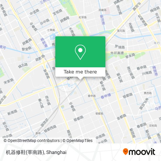 机器修鞋(莘南路) map