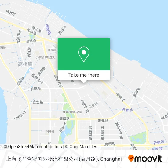 上海飞马合冠国际物流有限公司(荷丹路) map