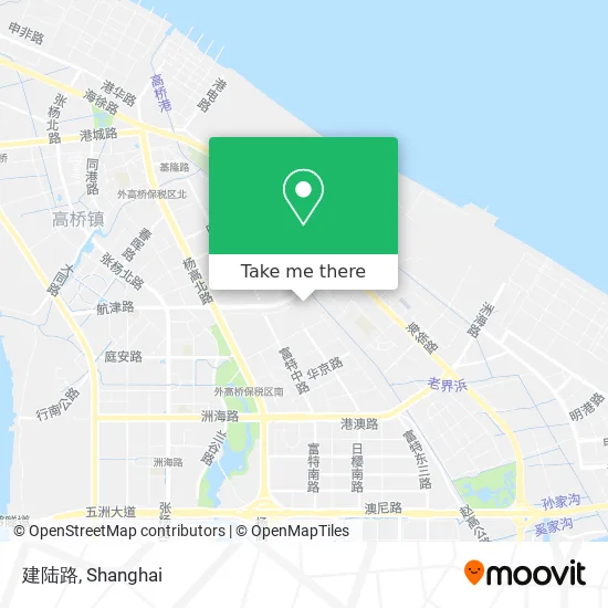 建陆路 map