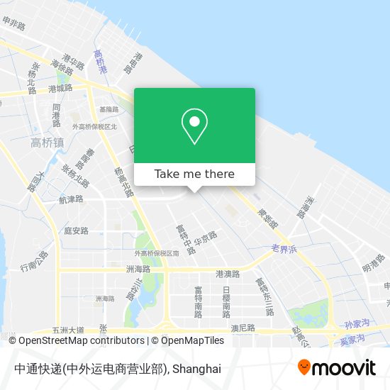 中通快递(中外运电商营业部) map