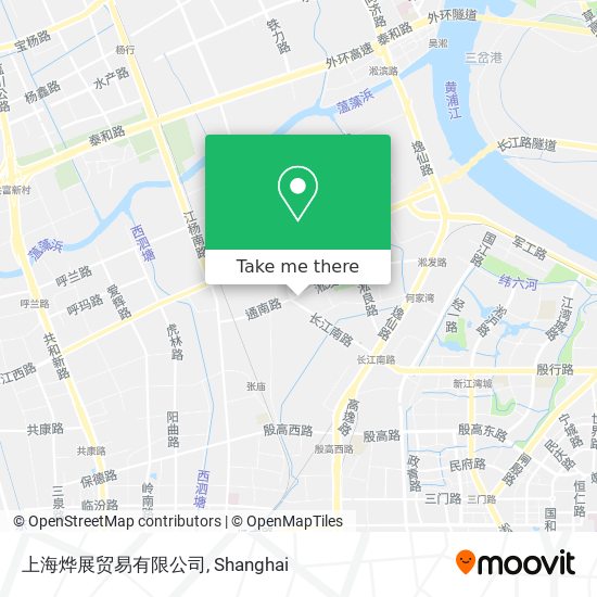 上海烨展贸易有限公司 map