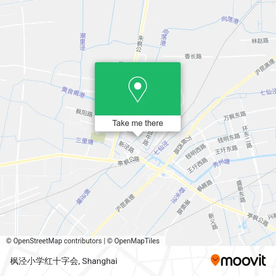 枫泾小学红十字会 map