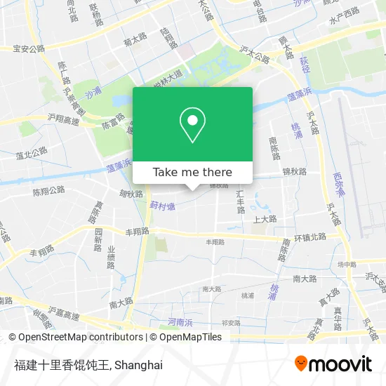 福建十里香馄饨王 map