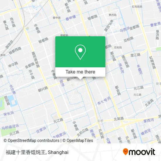 福建十里香馄饨王 map