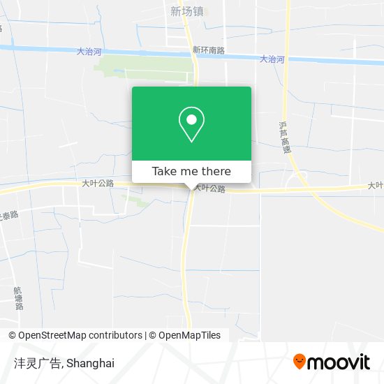 沣灵广告 map