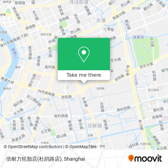 倍耐力轮胎店(杜鹃路店) map