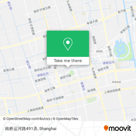 南桥运河路491弄 map