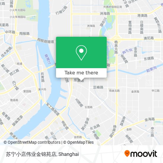 苏宁小店伟业金锦苑店 map