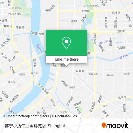 苏宁小店伟业金锦苑店 map