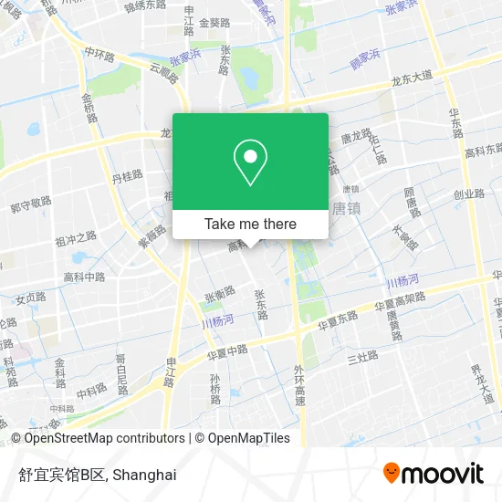 舒宜宾馆B区 map