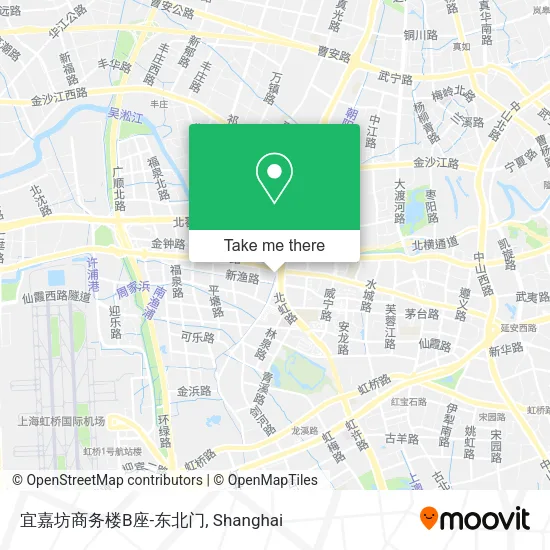 宜嘉坊商务楼B座-东北门 map