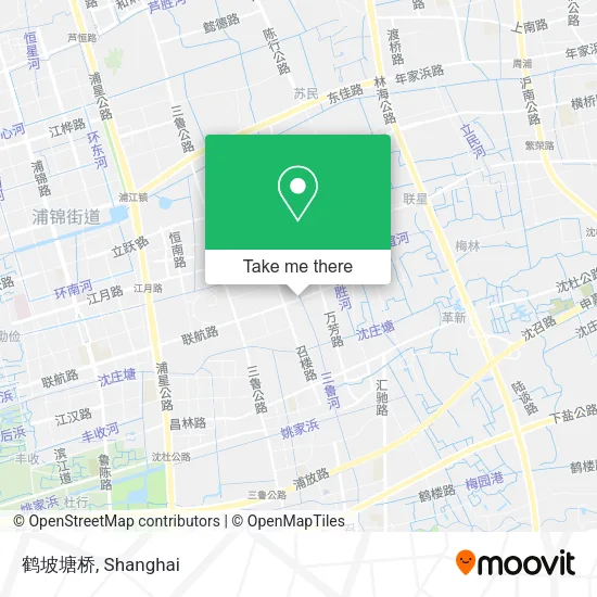 鹤坡塘桥 map