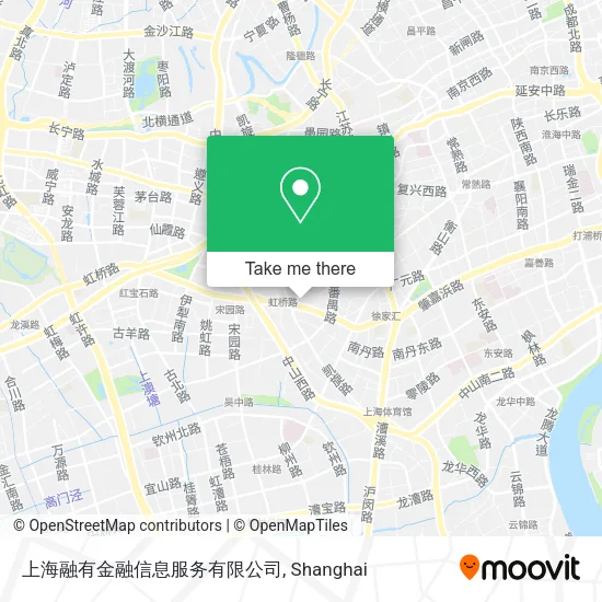 上海融有金融信息服务有限公司 map