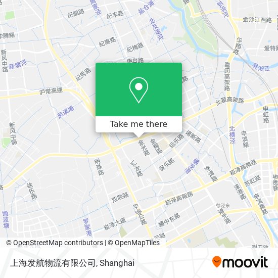 上海发航物流有限公司 map