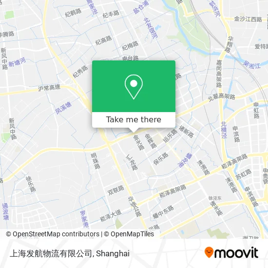 上海发航物流有限公司 map