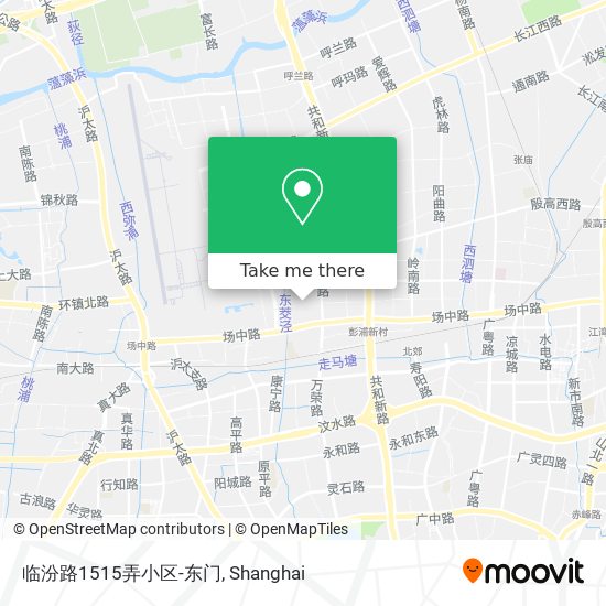 临汾路1515弄小区-东门 map