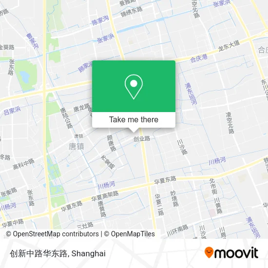 创新中路华东路 map