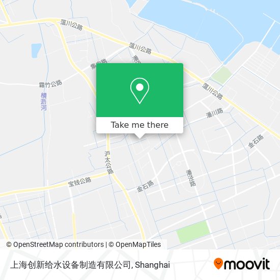 上海创新给水设备制造有限公司 map