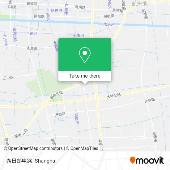 泰日邮电路 map