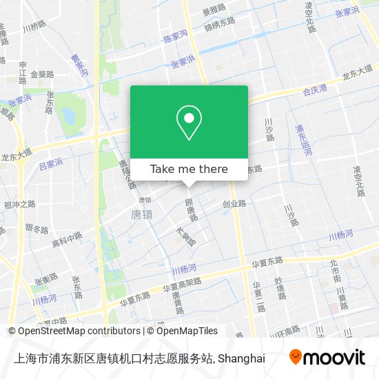 上海市浦东新区唐镇机口村志愿服务站 map