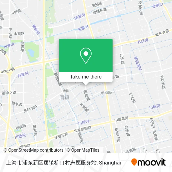 上海市浦东新区唐镇机口村志愿服务站 map