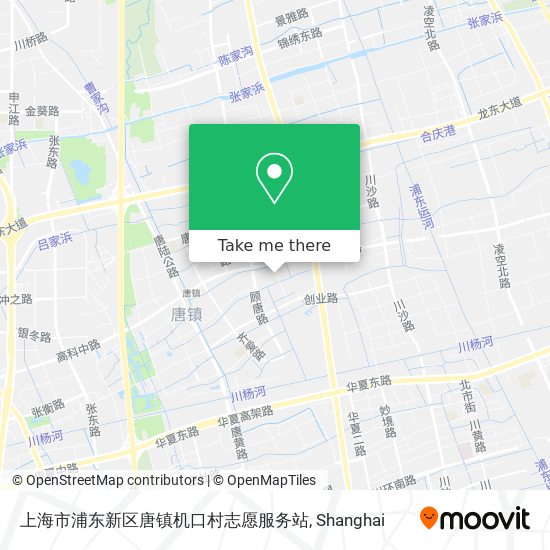 上海市浦东新区唐镇机口村志愿服务站 map