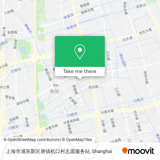 上海市浦东新区唐镇机口村志愿服务站 map