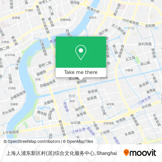 上海人浦东新区村(居)综合文化服务中心 map