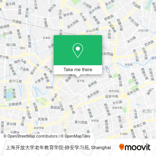 上海开放大学老年教育学院-静安学习苑 map