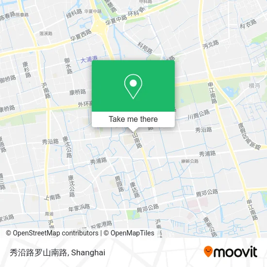 秀沿路罗山南路 map