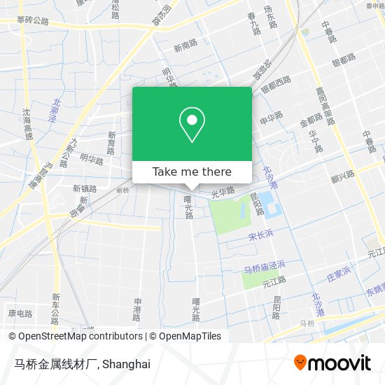 马桥金属线材厂 map
