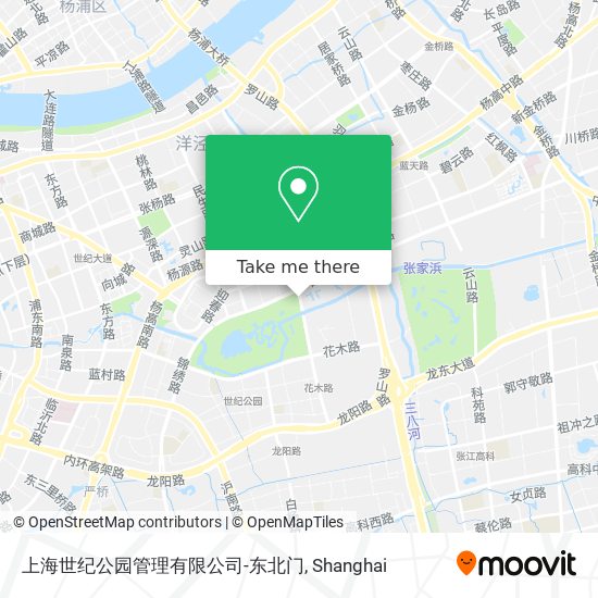 上海世纪公园管理有限公司-东北门 map