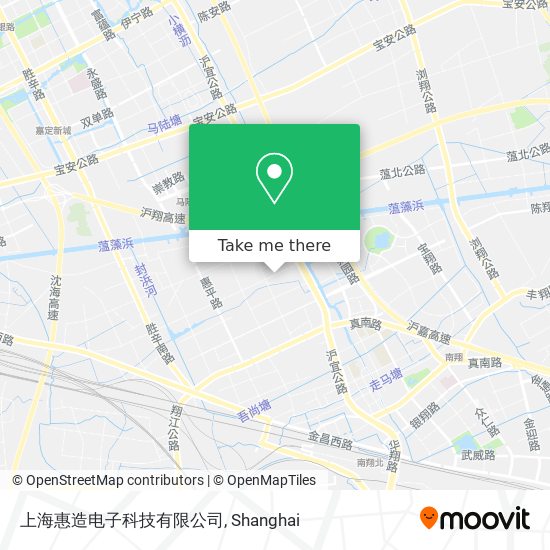 上海惠造电子科技有限公司 map