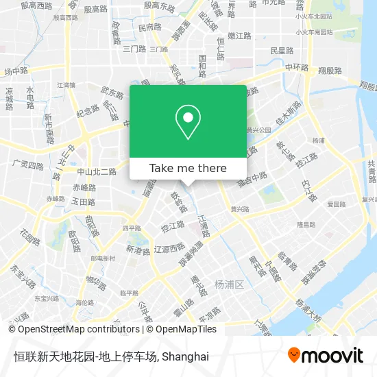 恒联新天地花园-地上停车场 map